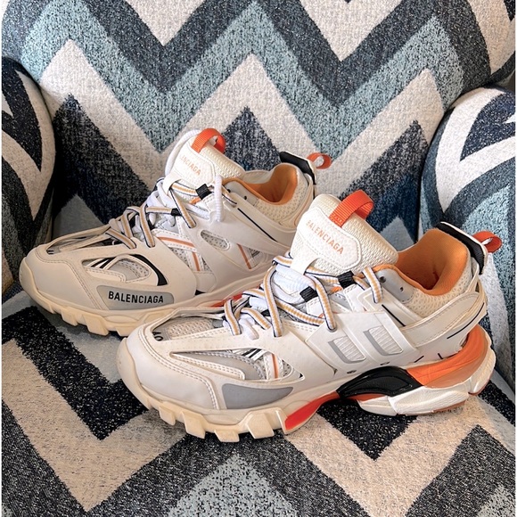 Balenciaga Other - Balenciaga MEN'S TRACK SNEAKER IN WHITE Size 7 EU 40
